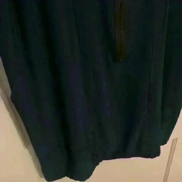 Sun Kim Jersey Knit Bubble Hem London Tunic Dress in Teal, Women’s Size Large - Picture 3 of 8